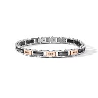 Bracelet Comete Man in Steel Diamante Black UBR 1279 - UBR 1279
